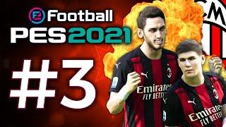 ️ Карьера за Milan ️Шикарные трансферы  PES2021 #3