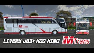 Livery MTrans JB3 hdd Farid Madyawan   I  Mod Bussid Terbaru