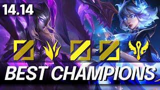 BEST Champions In 14.14 for FREE LP - CHAMPS to MAIN for Every Role - LoL Meta Guide