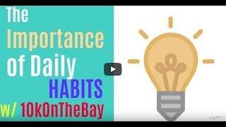 Skip first minute The Importance of Daily Habits w 10kOnTheBay Interview w Crystal Areal