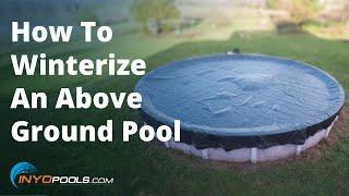 How To Winterize An Above Ground Pool