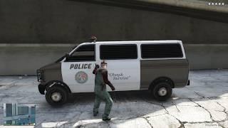 GTA 5 - Police Station Massacre + Five Star Escape