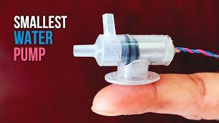 How to Make a High-Speed Smallest Water Pump  DIY Water Pump
