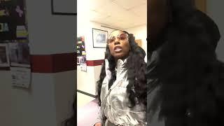 KASH DOLL VISITS HIGH SCHOOL BACK IN DETROIT 