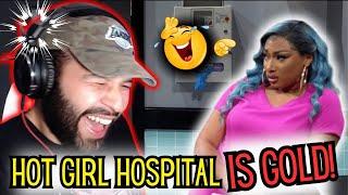 MEGAN HAD ME DYING LOL  Hot Girl Hospital SNL Skit Megan Thee Stallion Reaction