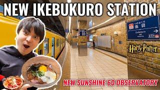 Finally Opened New Tokyo Ikebukuro Observatory and Harry Potter Themed Station Ep. 399