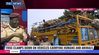 FRSC Sector Commander Patrick Davou Speaks on Vehicles Carrying Humans and Animals