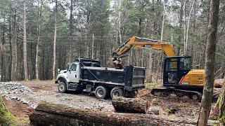 BASKETBALL COURT HOUSE ADDITION & SEPTIC IF WE GET DECENT WEATHER