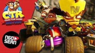 This Game was my CHILDHOOD - CRASH TEAM RACING NITRO FUELED - Early Gameplay