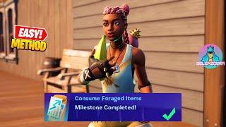 Easy Method to Complete Consume Foraged Items Milestone 170000 XP in Fortnite Chapter 3 Season 2