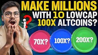 I Found New 10 Lowcap 100x Altcoins For Bullrun DONT MISS THESE 100X POTENTIAL GEM CRYPTO PROJECTS