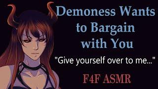 F4F Demoness Bargains with You ASMR f4f asmr demon asmr