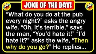  BEST JOKE OF THE DAY - An angry wife is complaining about her husband spending...  Funny Jokes