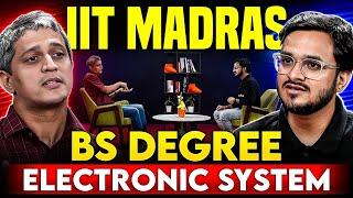 BS Degree in Electronic Systems  IIT Madras ft. JANAKIRAMAN VIRARAGHAVAN SIR 🫡