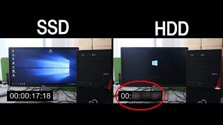 SSD vs. HDD  Windows 10