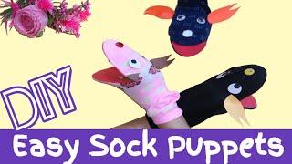 How to make Sock Puppet  How to make Puppets  Puppet making for kids  Best out of west 