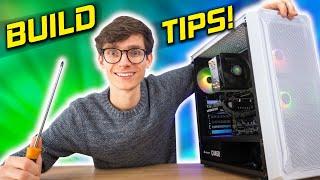 10 MUST KNOW Tips And Tricks To Build Your Gaming PC PC Build 2021