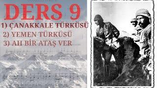 KISASAPBAĞLAMA 3 BASİT TÜRKÜ #solfej DERS 9