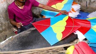 1000 Years Old Traditional Khambhats Kite Making Factory  Kite Making Process