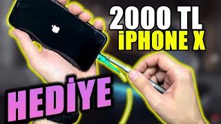 2000 TL ye iPHONE X AL Tamiret HEDİYE ET