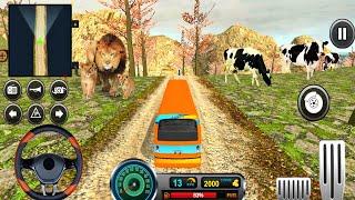 Uphill Offroad Bus Driving Simulator 2021 - Android Gameplay