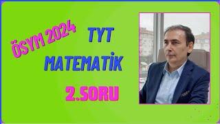 ÖSYM 2024 Tyt Matematik 2.soru ondalık sayılar bilimsel gösterim