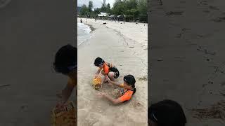 mendung di tepi pantai #emilychandra #emily #oliviachandra #olivia #viralvideo #viral #beach