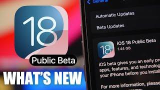 iOS 18 Public Beta Released - Whats NEW ?