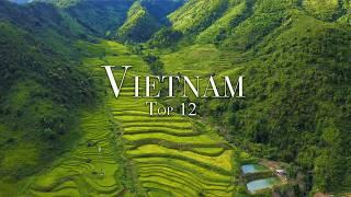 12 Best Places to Visit in Vietnam  Travel Video 2024