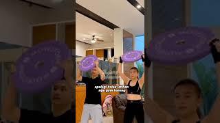 Glenn Alinskie dan Chelsea Olivia kompak dalam workout bareng #couplegym