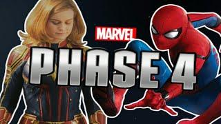 Marvel Cinematic Universe phase 4 movies and chracters