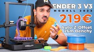 CREALITY Ender 3 V3 SE  Kann DER Anfänger 3D Drucker zu wenig? 2023 Test