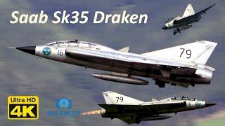 Saab Sk35C Draken Swedish Air Force Historic Flight Air Power 2022 Zeltweg Air Base