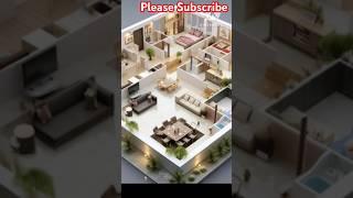 House Design Plans Ideas। Small House Design 3d #shorts #homedecor #3dhousedesign #home #house #yt