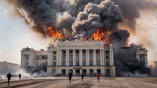 June 11 Tragedy Ukrainian F-16 fighter jets bombard the Russian Presidential Palace near Crimea