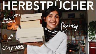 Herbstbücher  Leseliste für die cozy season 