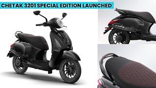 Bajaj Chetak 3201 Special Edition Electric Scooter Launched  Ola S1x Killer?   Chetak 3201