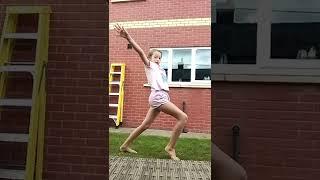 how to do a cartwheel on the balance beam in one day