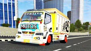 Mod Bussid Canter Dump Truck Meitos Full Animasi  Mod Bussid Terbaru