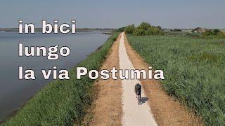 In bici lungo la via Postumia