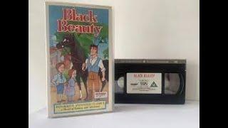 UK VHS Start & End Black Beauty 1997 Carlton Video Version