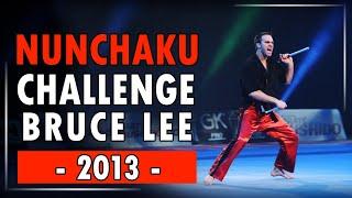 Nunchaku Freestyle Paris Bercy 2013  Challenge Bruce Lee 