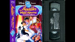 Opening to Aladdin and the King of Thieves US VHS 1996