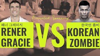 Rener Gracie vs Korean Zombie Gracie University Narrated Sparring