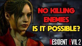 Can You Beat RE2 Without Killing a SINGLE Enemy OR Boss?