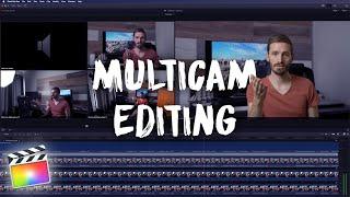 How to do Multicam Editing in Final Cut Pro  FCPX Tutorial