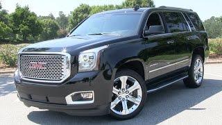 2015 GMC Yukon Denali Start Up Test Drive and In Depth Review