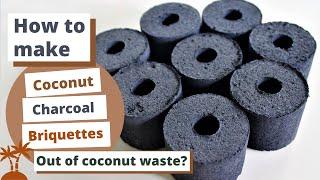 Coconut Shell Processing and Charcoal Briquetting