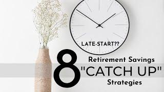 How to CATCH UP on Retirement Savings in Your 30s 40s & 50s *after* a Late Start ⎟PERSONAL FINANCE