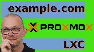 How to run the example.com domain on Proxmox